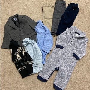 Lot of 6-12 months boy Janie and Jack, Gymboree